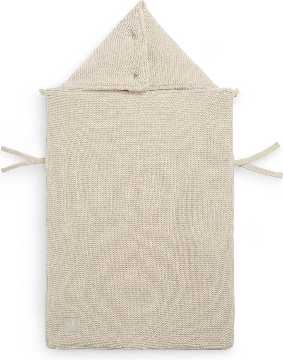 Jollein Voetenzak Maxi Cosi 0+ 3/5 punts | Basic Knit Nougat