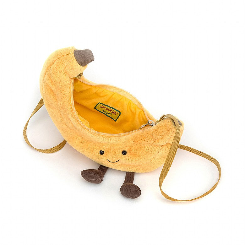 zzz Jellycat Knuffel Schattig Schoudertasje | Banana Bag