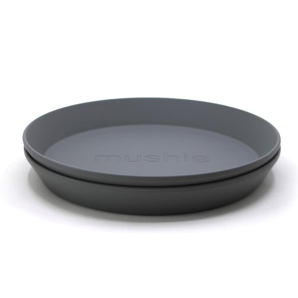 Mushie Set 2 Borden Rond | Smoke