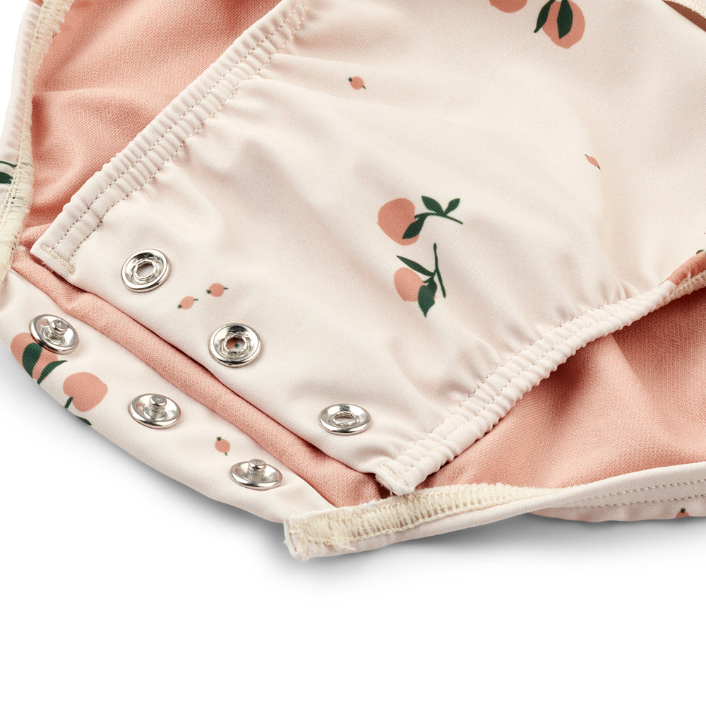 * Liewood Amina Baby Badpak | Peach / Sea shell