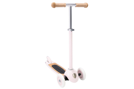 Banwood Scooter Met Fietsmand | Pink