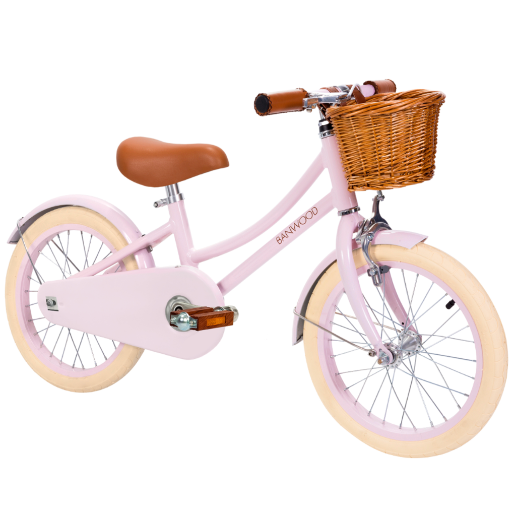 Banwood fiets 16" met pedalen | Roze