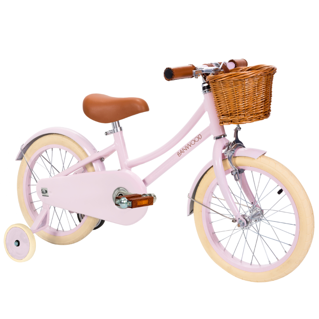 Banwood fiets 16" met pedalen | Roze