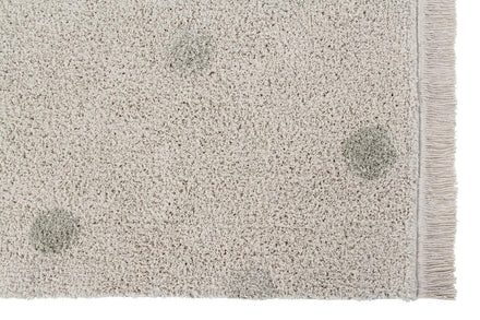 Lorena Canals machinewasbaar tapijt 120x160cm Hippy Dots Natural Olive