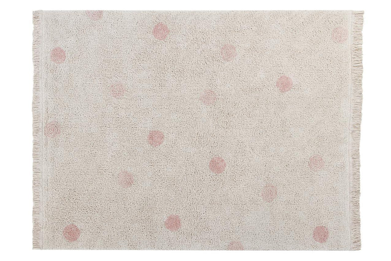 Lorena Canals machinewasbaar tapijt 120x160cm Hippy Dots Vintage Nude