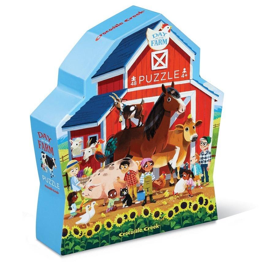Crocodile Creek puzzel 48 stukken - Day at the Farm