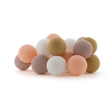 Cotton Ball Lights Lichtslinger 20 stuks | Flamingo