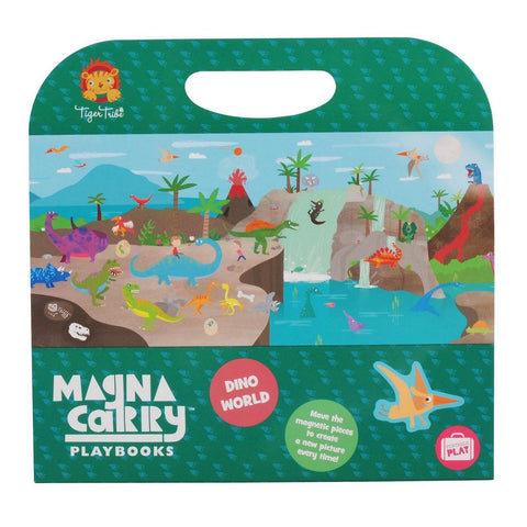 Tiger Tribe meeneem magneetset - Dino world