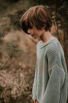 Yuki Chunky Knit Sweater | Ocean*