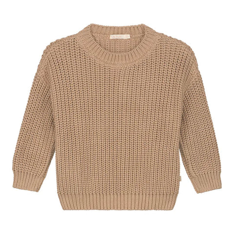 Yuki Chunky Knit Sweater | Toffee