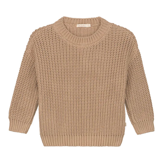 Yuki Chunky Knit Sweater | Toffee*