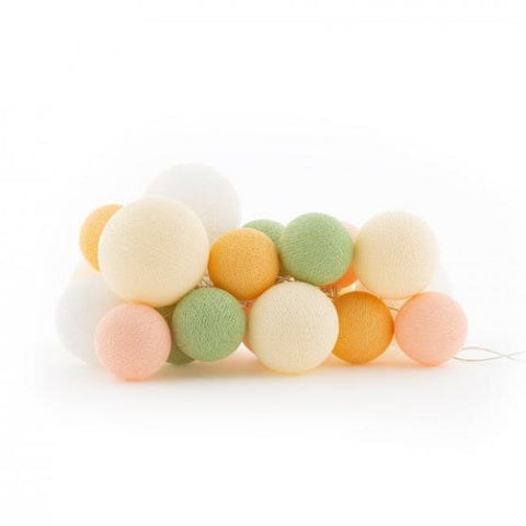 Cotton Ball Lights Lichtslinger 20 stuks - Premium Light Blossom