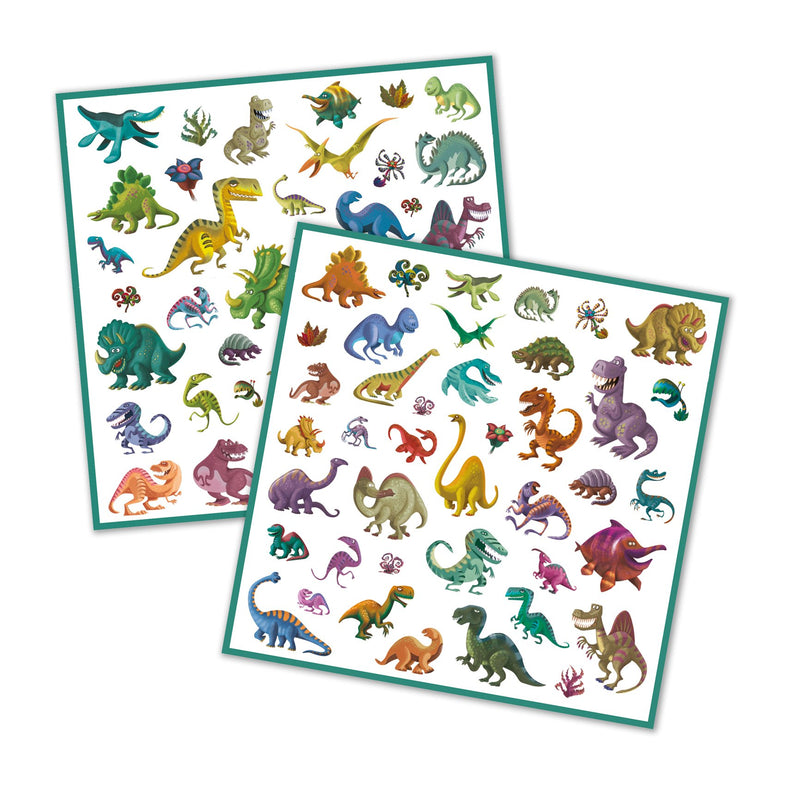 Djeco Set 160 Stickers | Dino's