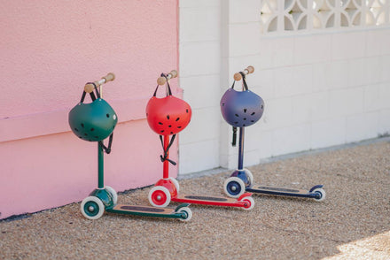 Banwood Scooter Met Fietsmand | Navy