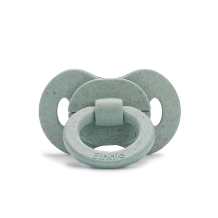 * Elodie Details Fopspeen Bamboe Rubber 0-6M | Mineral Green