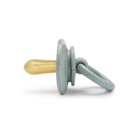 * Elodie Details Fopspeen Bamboe Rubber 0-6M | Mineral Green