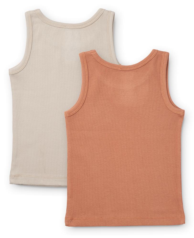 * Liewood Faris Tank Top 2-pack | Tuscany Rose Sandy Mix