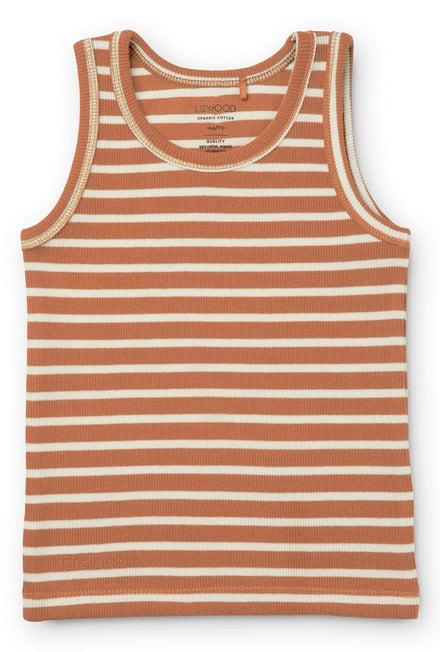 *  Liewood Faris Tank Top 2-pack | Stripe Tuscany Rose Multi Mix