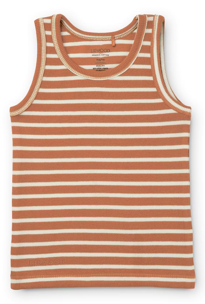 *  Liewood Faris Tank Top 2-pack | Stripe Tuscany Rose Multi Mix