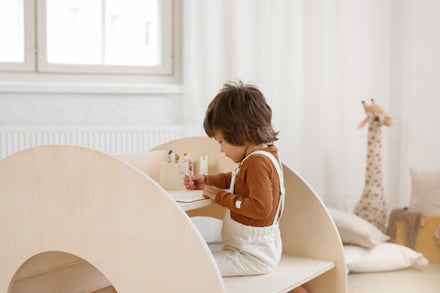 Fitwood Montessori Bookshelf | Beukenhout White