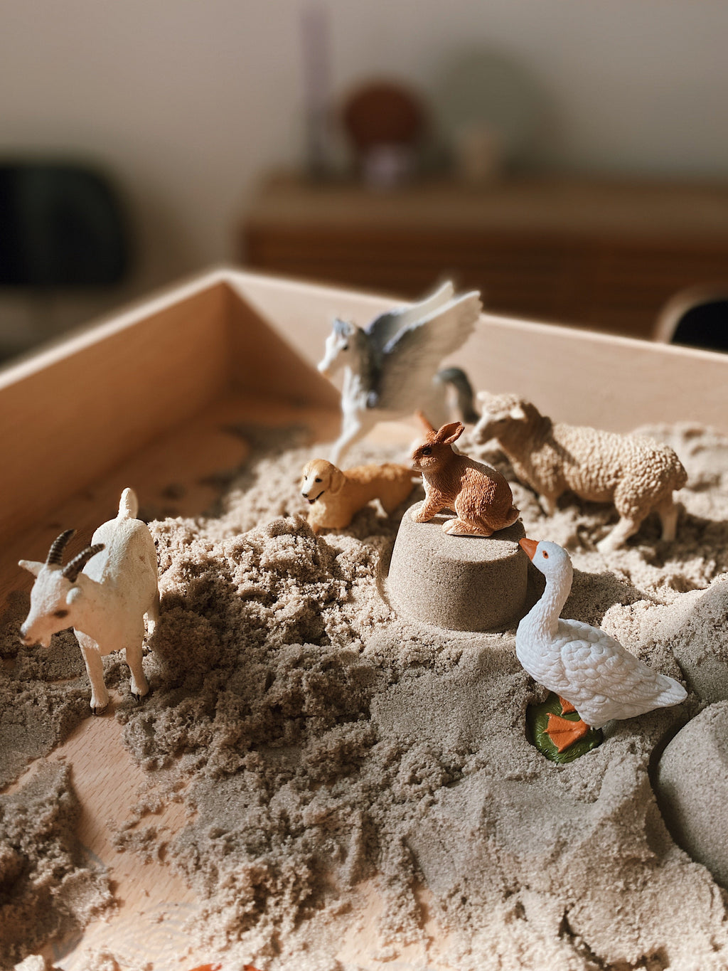 Kinetic Sand Construction Folding Sandbox | 907g
