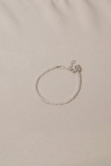 Galore Armband Birthstone June Moonstone | Zilver