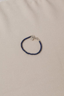 Galore Armband Birthstone December Lapis Lazuli | Zilver