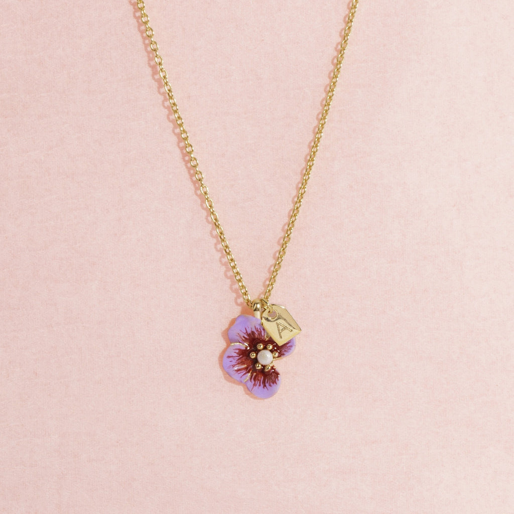 Galore Gepersonaliseerde Ketting Part Of Me | Gold & Violet Baby