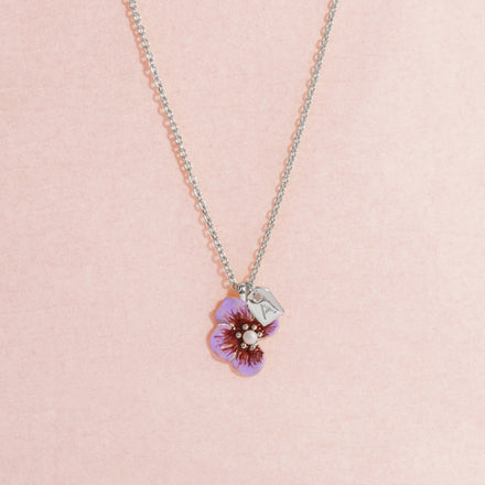 Galore Gepersonaliseerde Ketting Part Of Me | Zilver & Violet Women