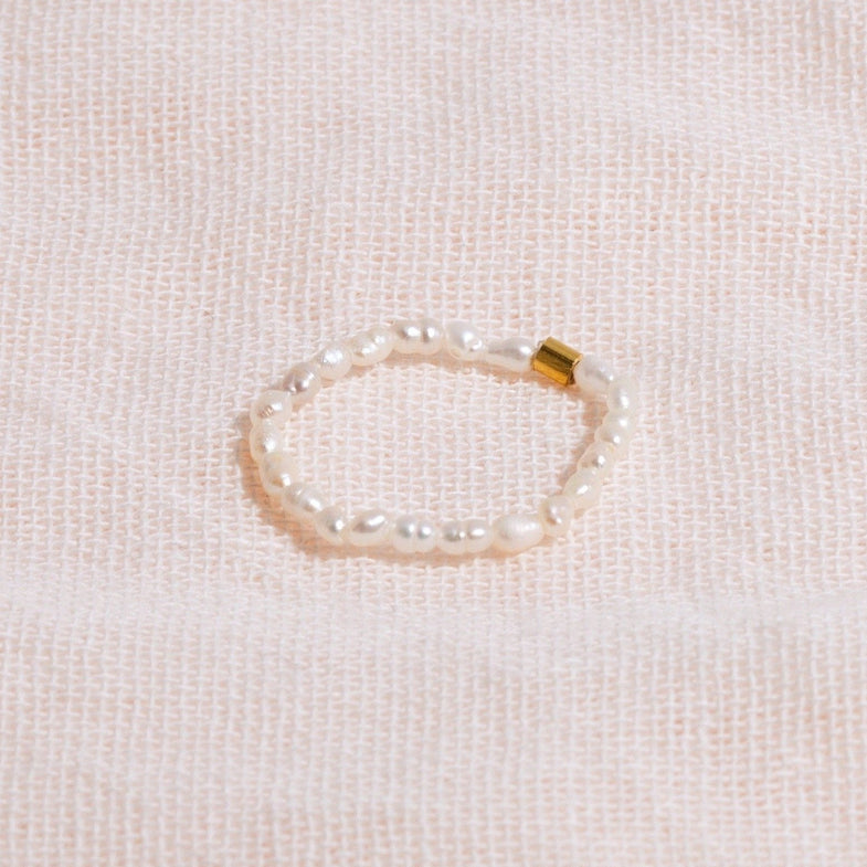 Galore Ring Pearl | Gold Women Small