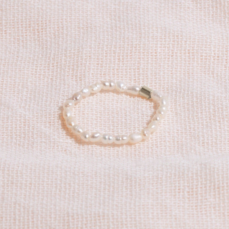 Galore Ring Pearl | Zilver Women Small