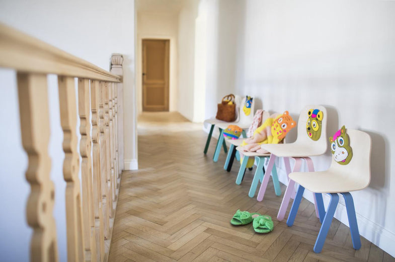 In2wood Kinderbureau Small | Blue
