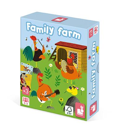 Janod Kwartetspel | Family Farm *