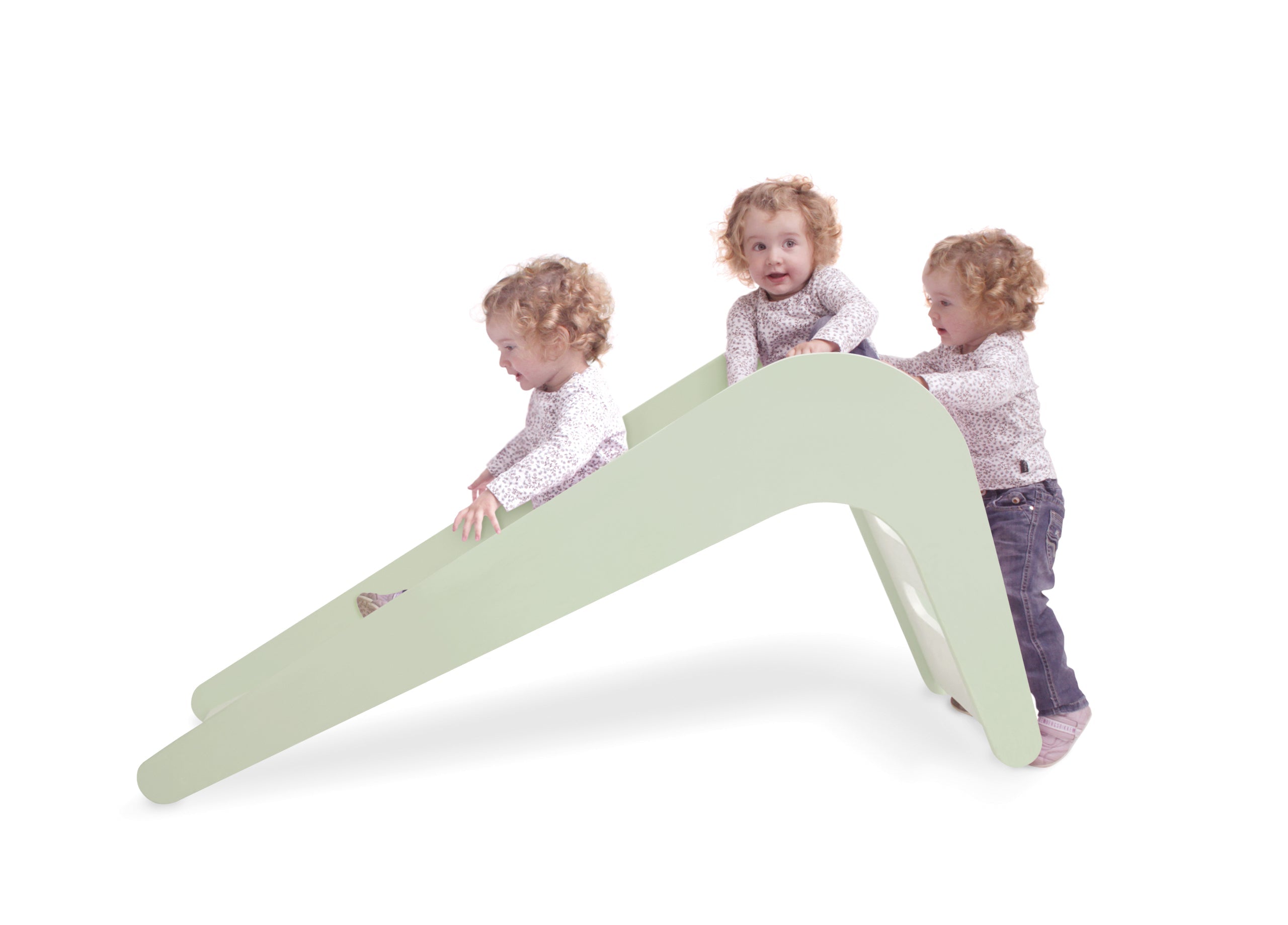 Jupiduu Glijbaan hout 145x43x68cm - Green