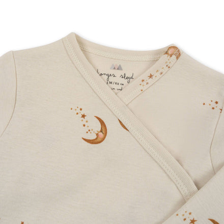 Konges Sløjd Classic Longsleeve Newborn Body GOTS | Moon*