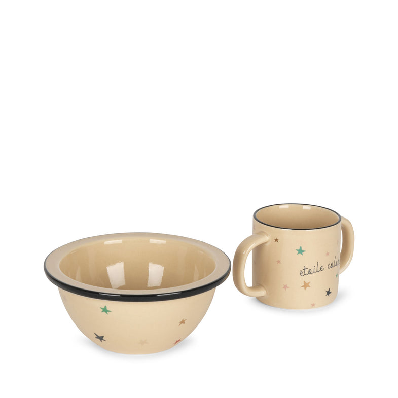 Konges Sløjd Ceramic Bowl & Cup Set | Etoile Coloree  *