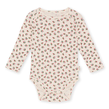 * Konges Sløjd Classing Longsleeve Newborn Body GOTS | Fleur Tricolore