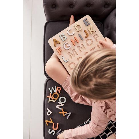 Kid's concept houten ABC-alfabetpuzzel*