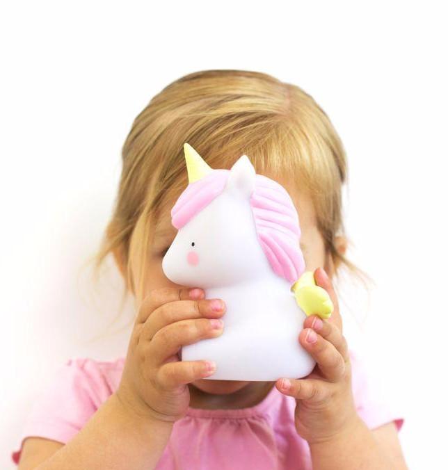 A little lovely company lampje Unicorn - DE GELE FLAMINGO - Kids concept store 