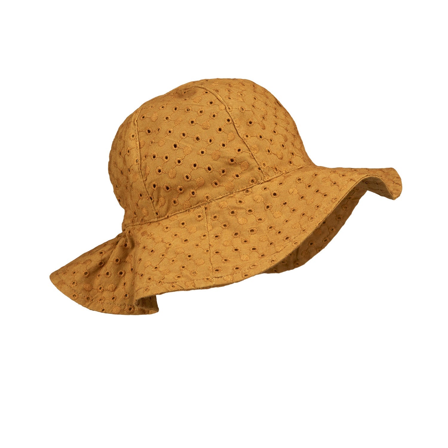 * Liewood Amelia Anglaise Zonnehoedje | Golden Caramel