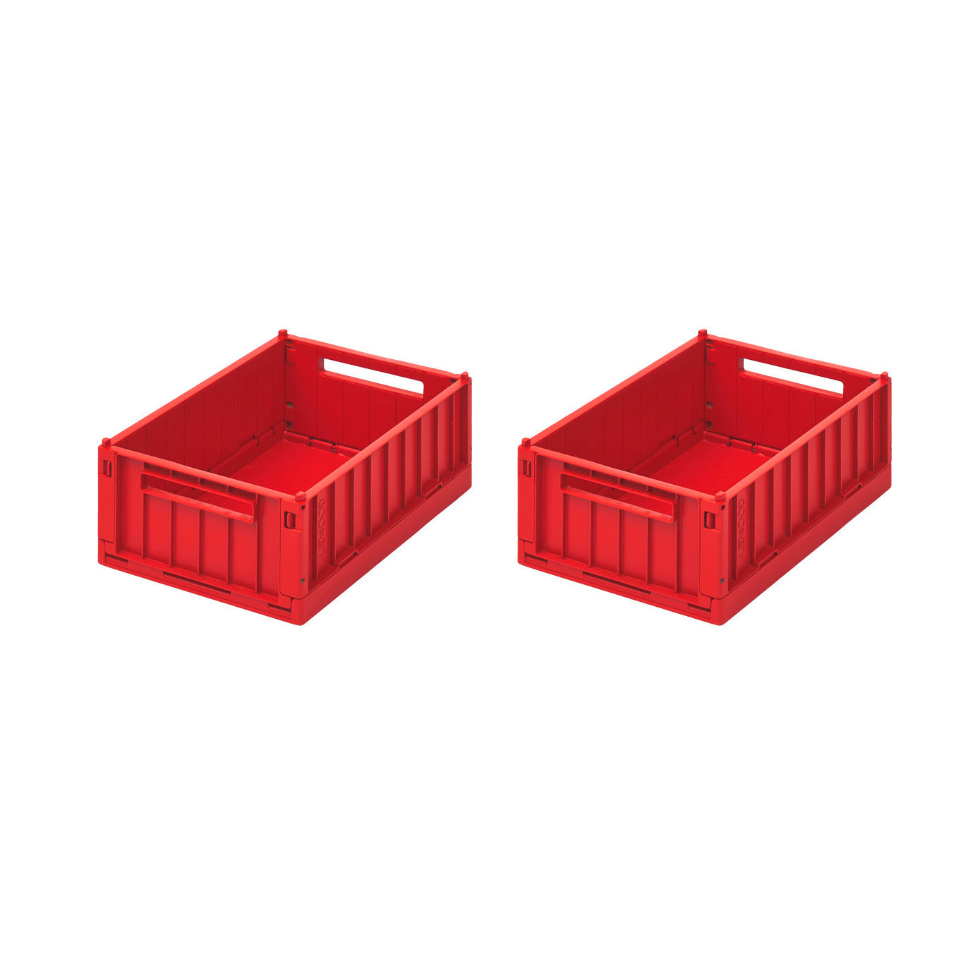 * Liewood Weston Storage Box 2 Pack Small | Apple Red