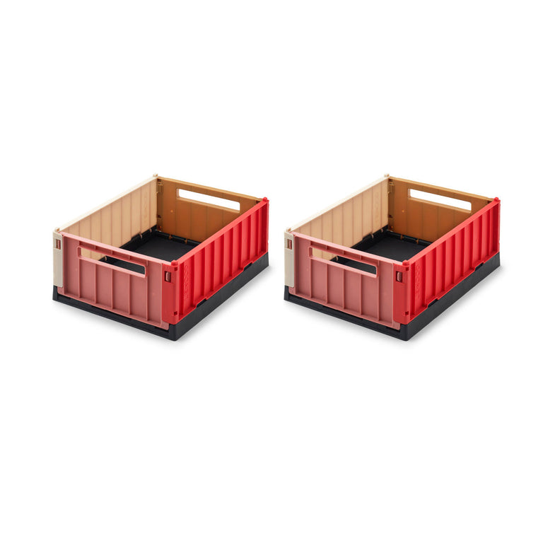 Liewood Weston Storage Box 2 Pack Small | Multi Mix*