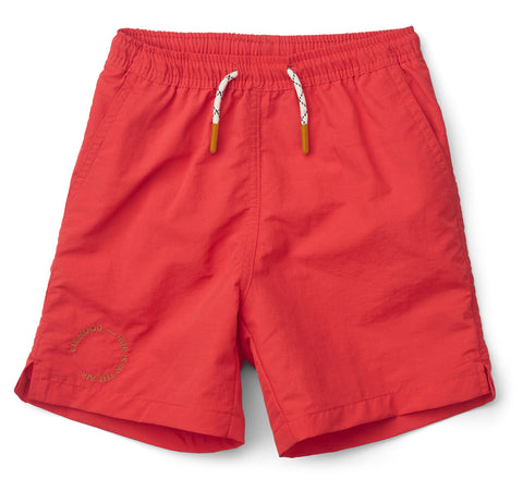 Liewood Per Board Shorts | Apple Red