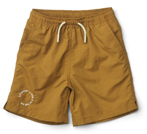 Liewood Per Board Shorts | Golden Caramel