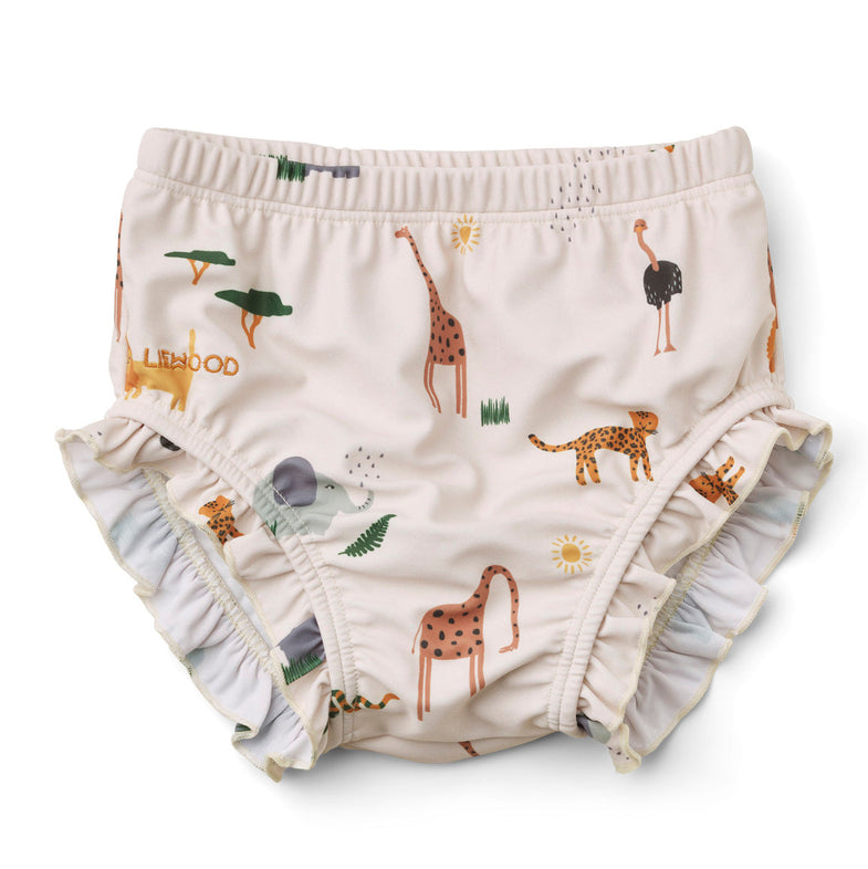 Liewood Mila Baby Swim Pants | Safari Sandy Mix