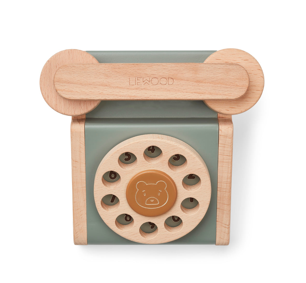 zzz Liewood Selma Classic Phone | Faune Green / Golden Caramel Mix