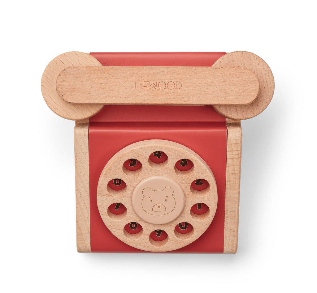 Liewood Selma Classic Phone | Apple Red / Pale Tuscany Rose