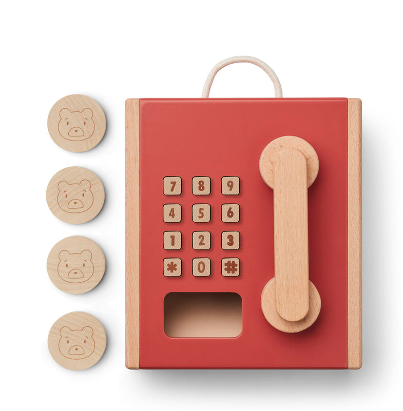 Liewood Rufus Payphone | Apple Red / Pale Tuscany Rose
