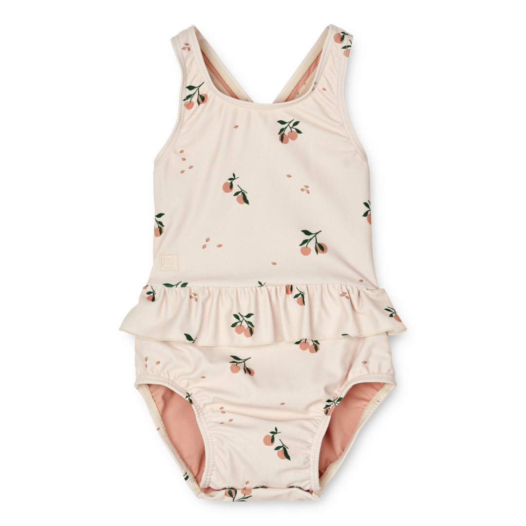 * Liewood Amina Baby Badpak | Peach / Sea shell