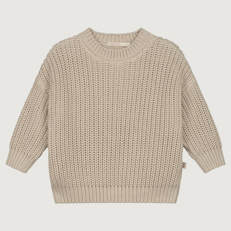 Yuki Chunky Knit Sweater | Moon*